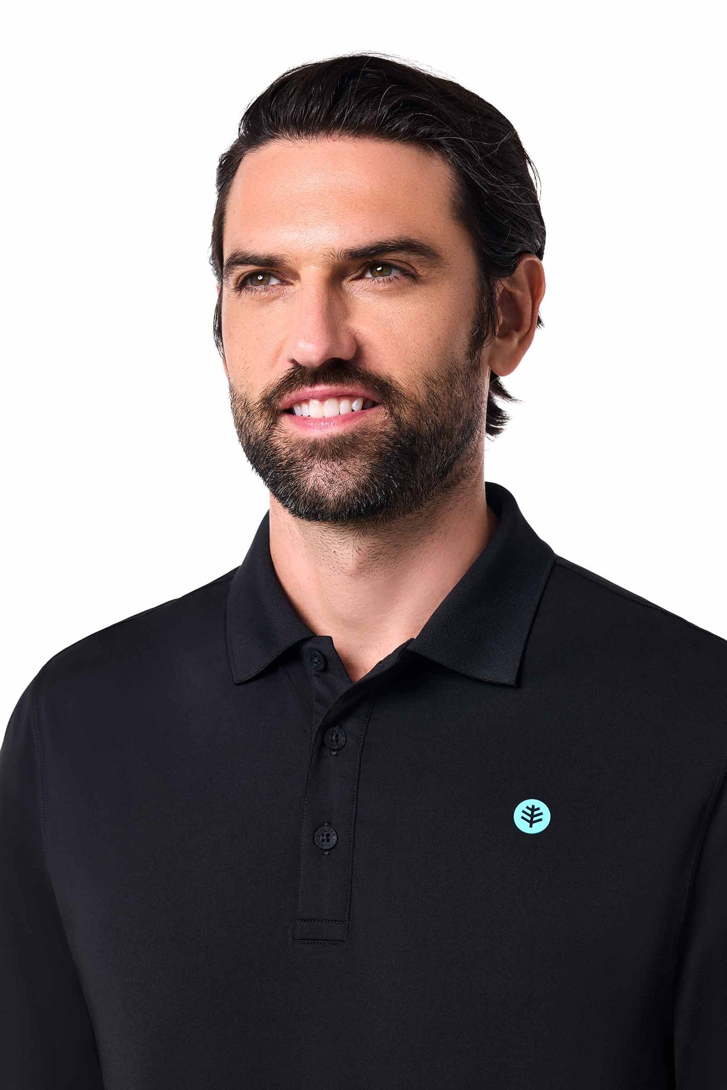 Men's Erodym Short Sleeve Polo | Black