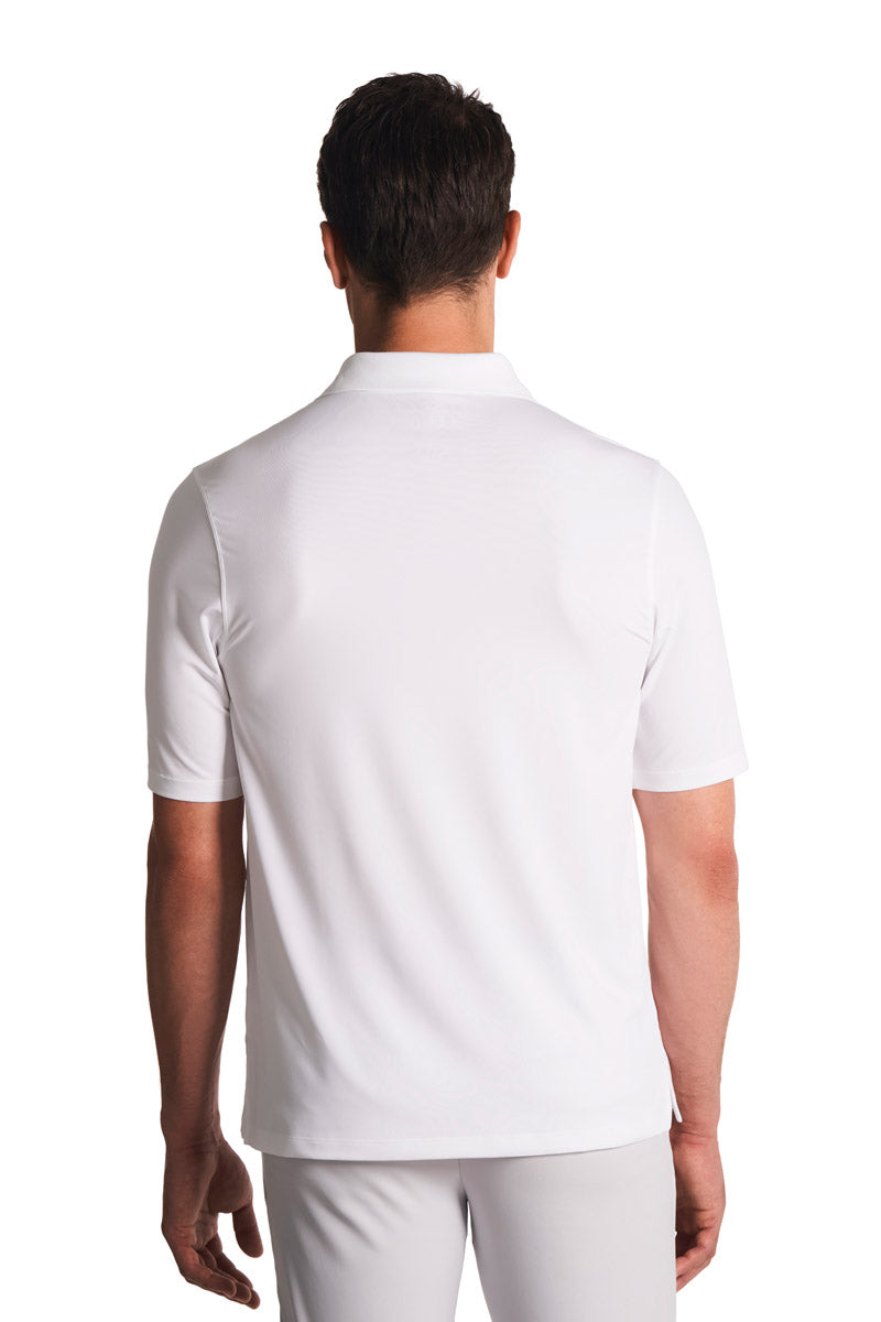 Men's Erodym Short Sleeve Polo | White