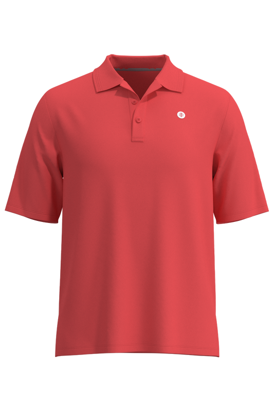Men's Erodym Short Sleeve Polo | Coral Reef