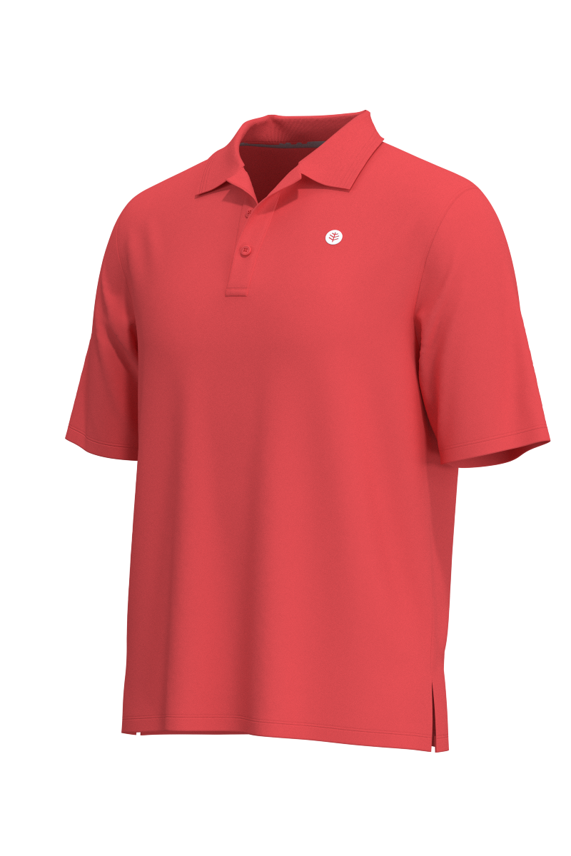 Men's Erodym Short Sleeve Polo | Coral Reef