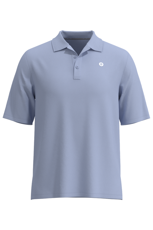 Men's Erodym Short Sleeve Polo | Periwinkle