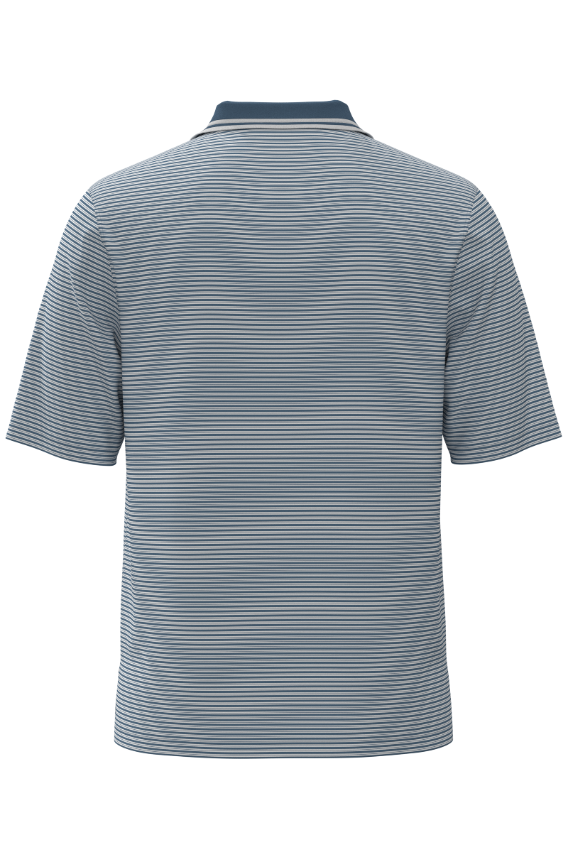 Men's Erodym Short Sleeve Polo | Blue Dusk/White Stripe