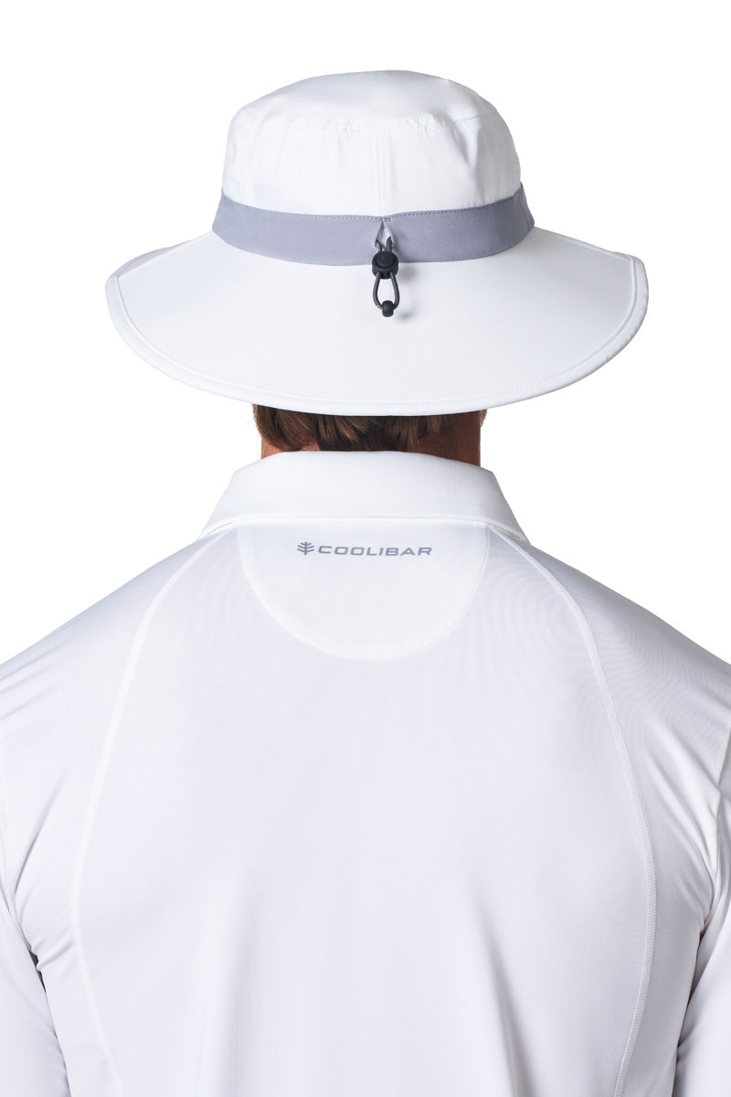 Unisex Fore Golf Hat | White/Steel Grey
