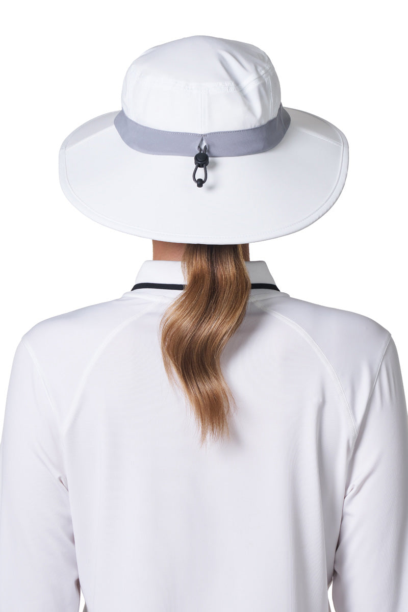 Unisex Fore Golf Hat | White/Steel Grey