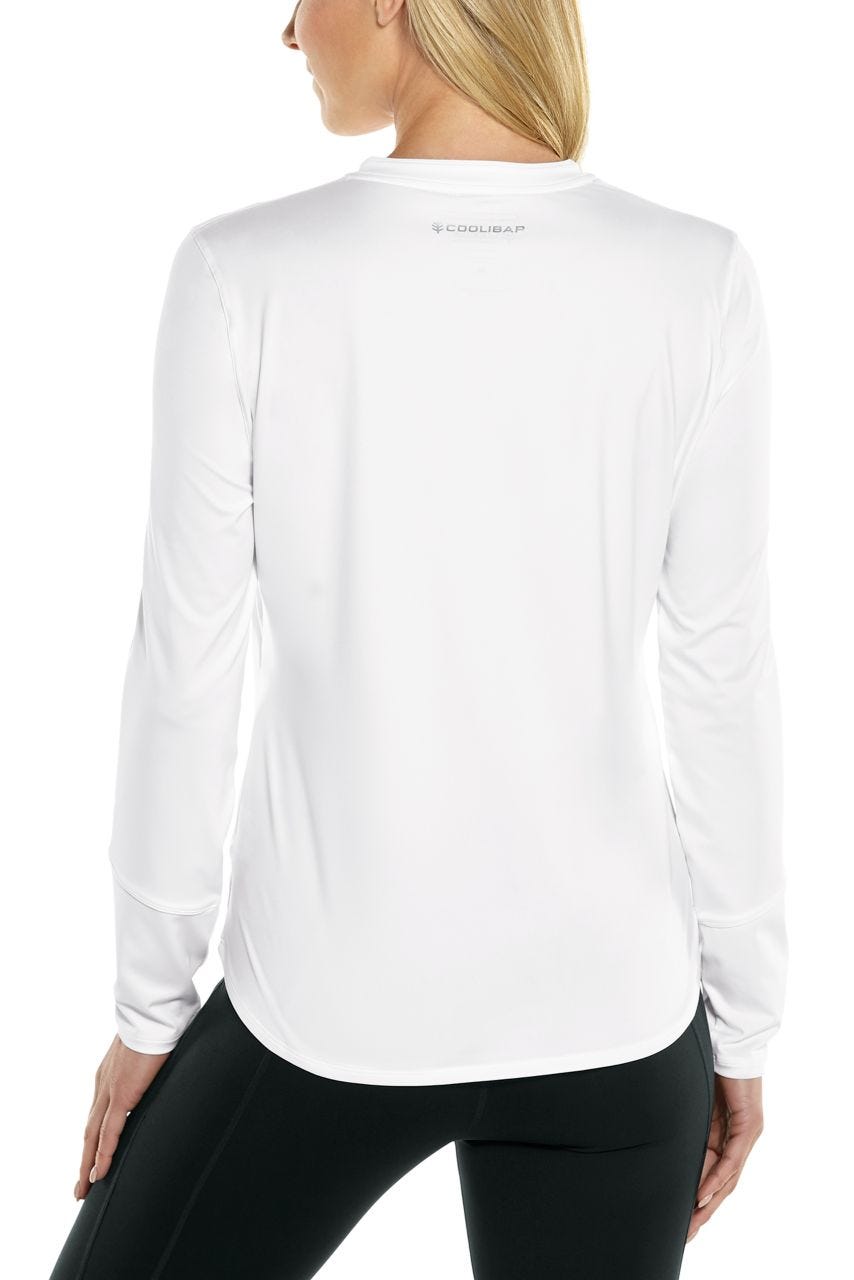 Women's Match Point Long Sleeve T-Shirt | White