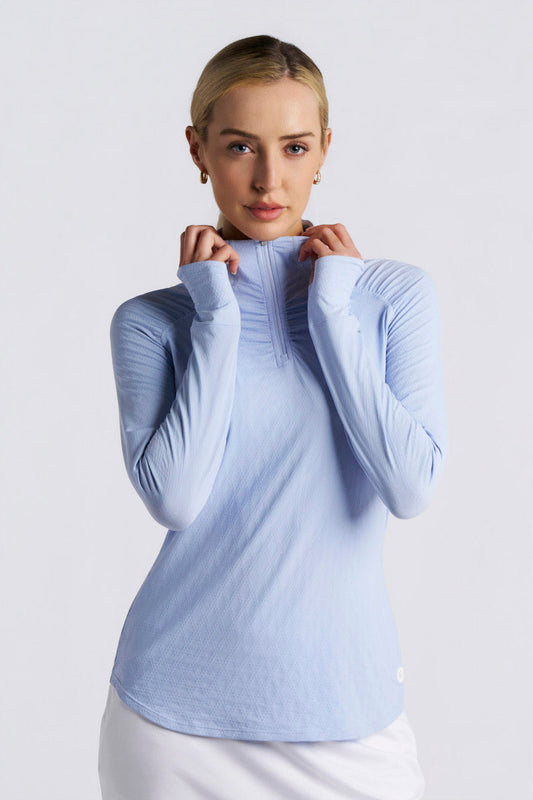 Color_Periwinkle Diamond Jacquard