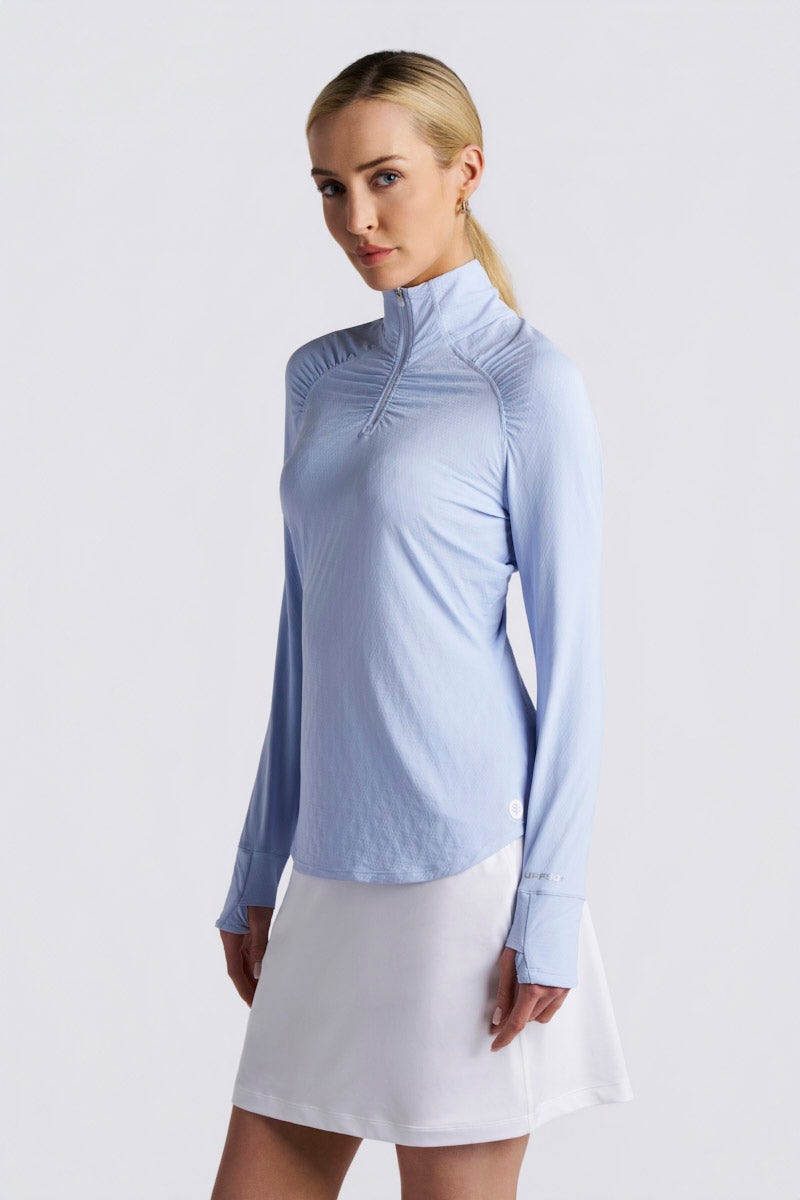 Color_Periwinkle Diamond Jacquard