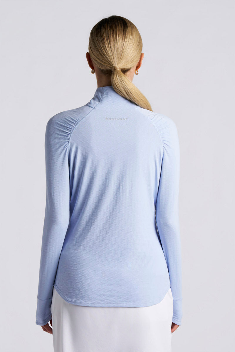 Color_Periwinkle Diamond Jacquard