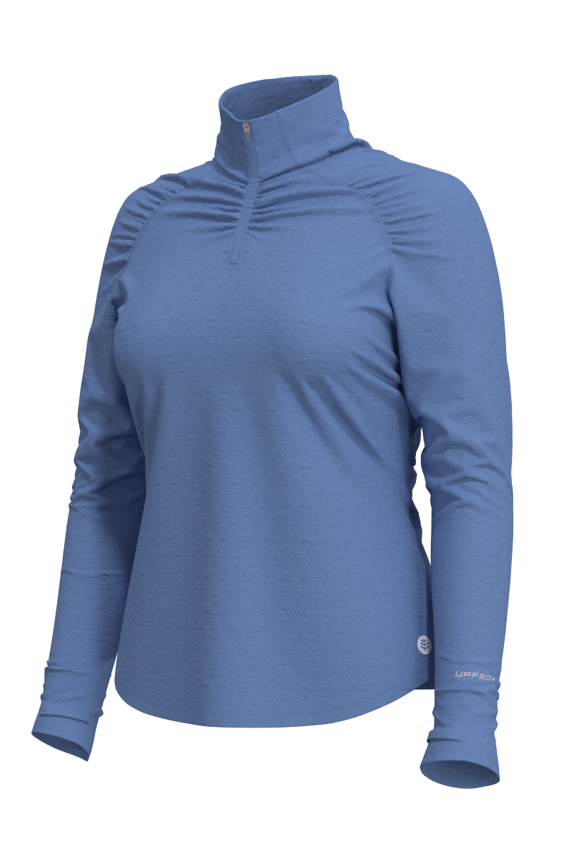 Women's Arabella Quarter Zip | Bluebell