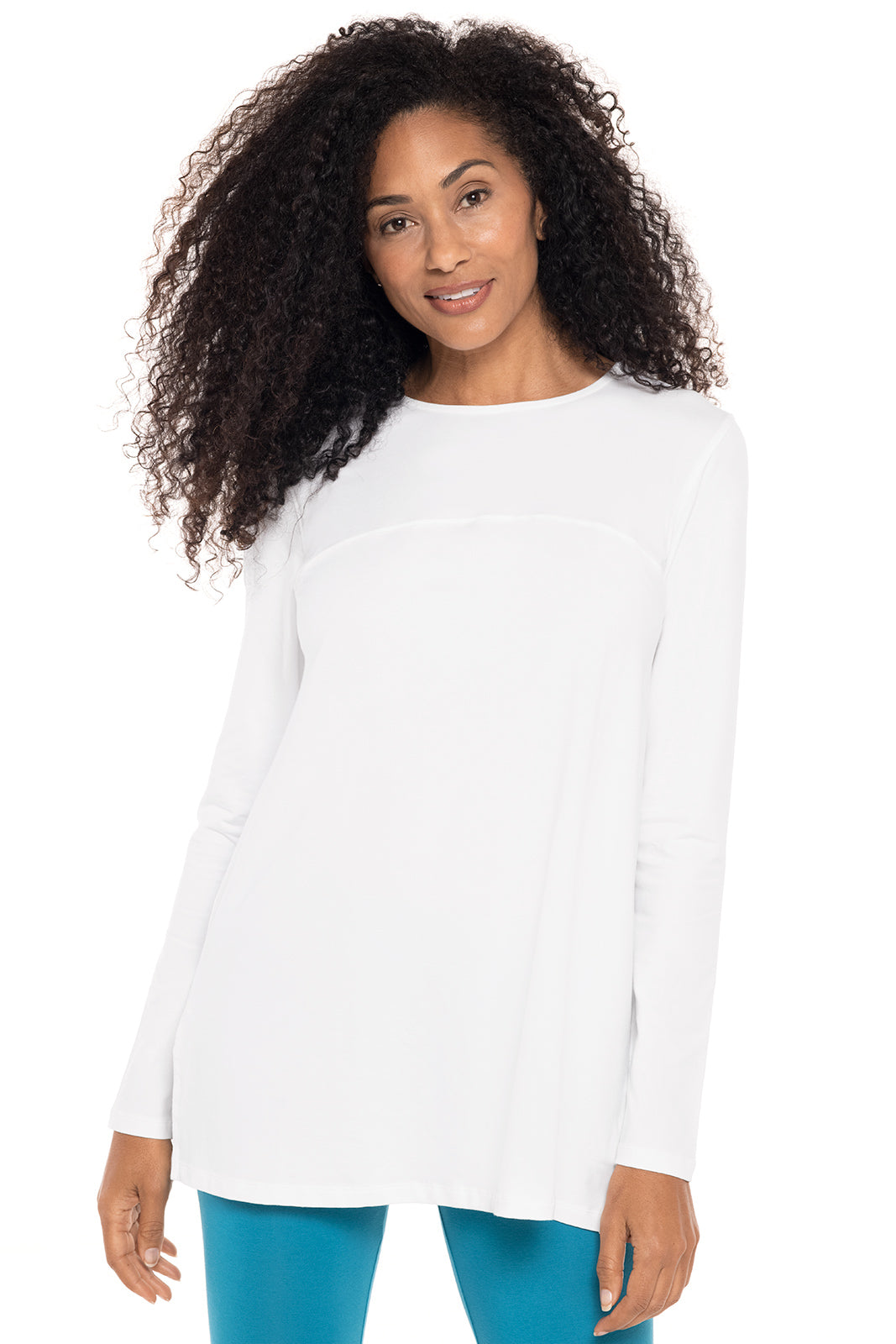 Women's Daybreak Swing Top | White | Core