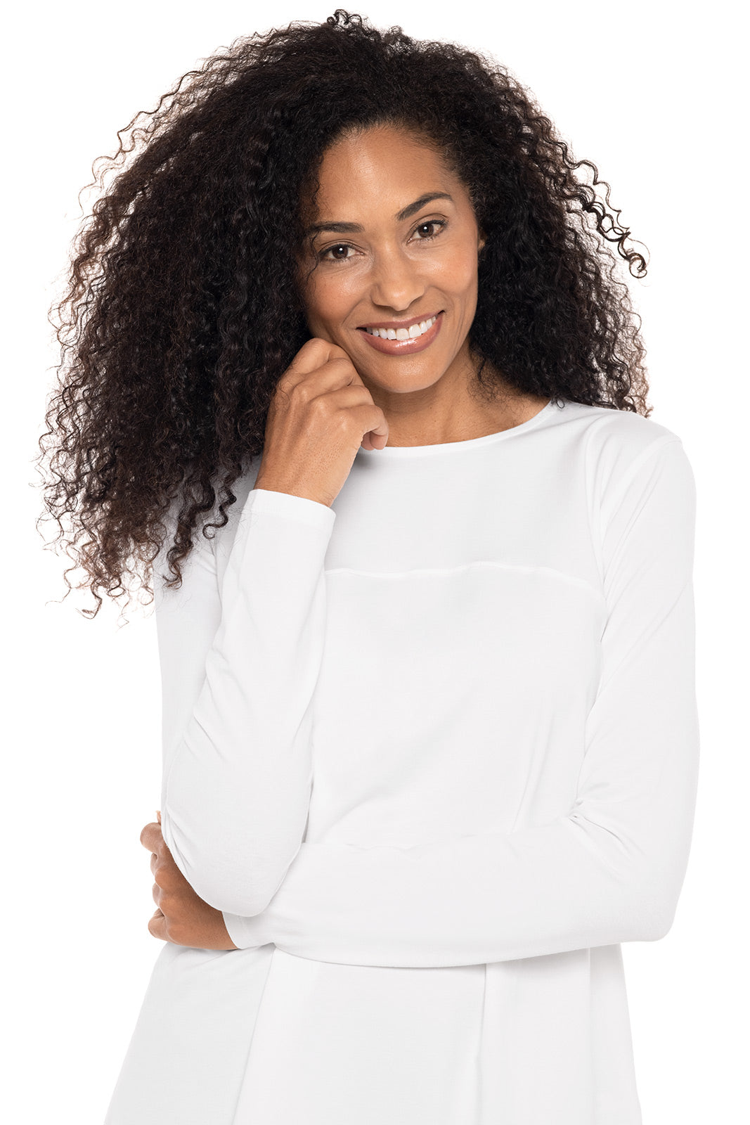 Women's Daybreak Swing Top | White | Core