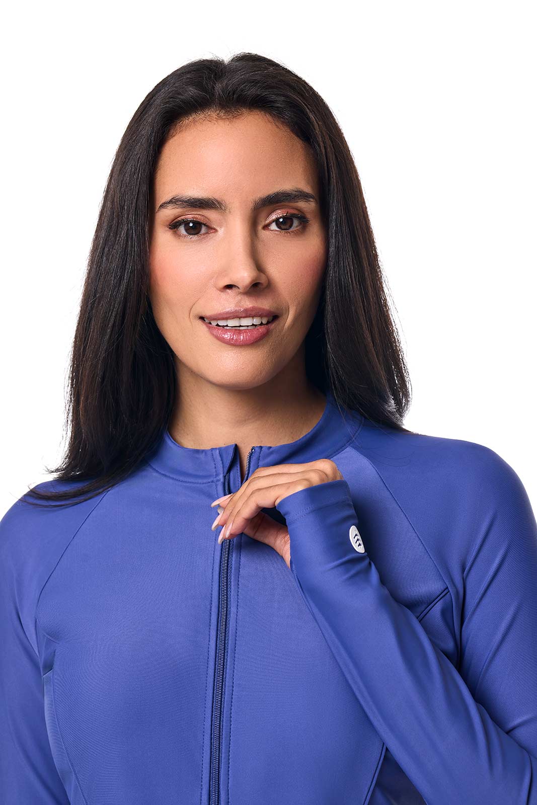 Women's Escalante Zip Rash Guard | Future Dusk