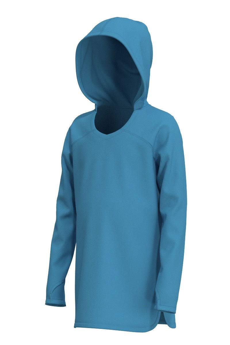 Kid's Seacoast Swim Cover-Up Dress | Malibu Blue