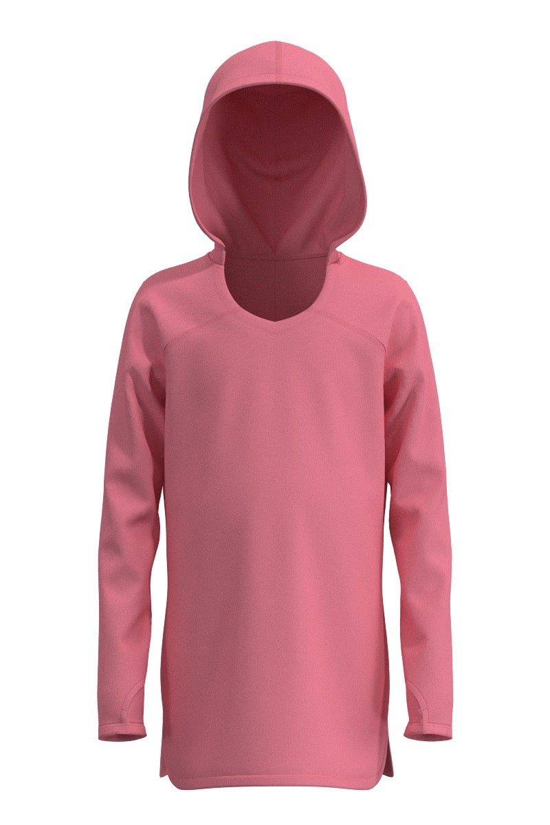 Kid's Seacoast Swim Cover-up Dress | Flamingo Pink