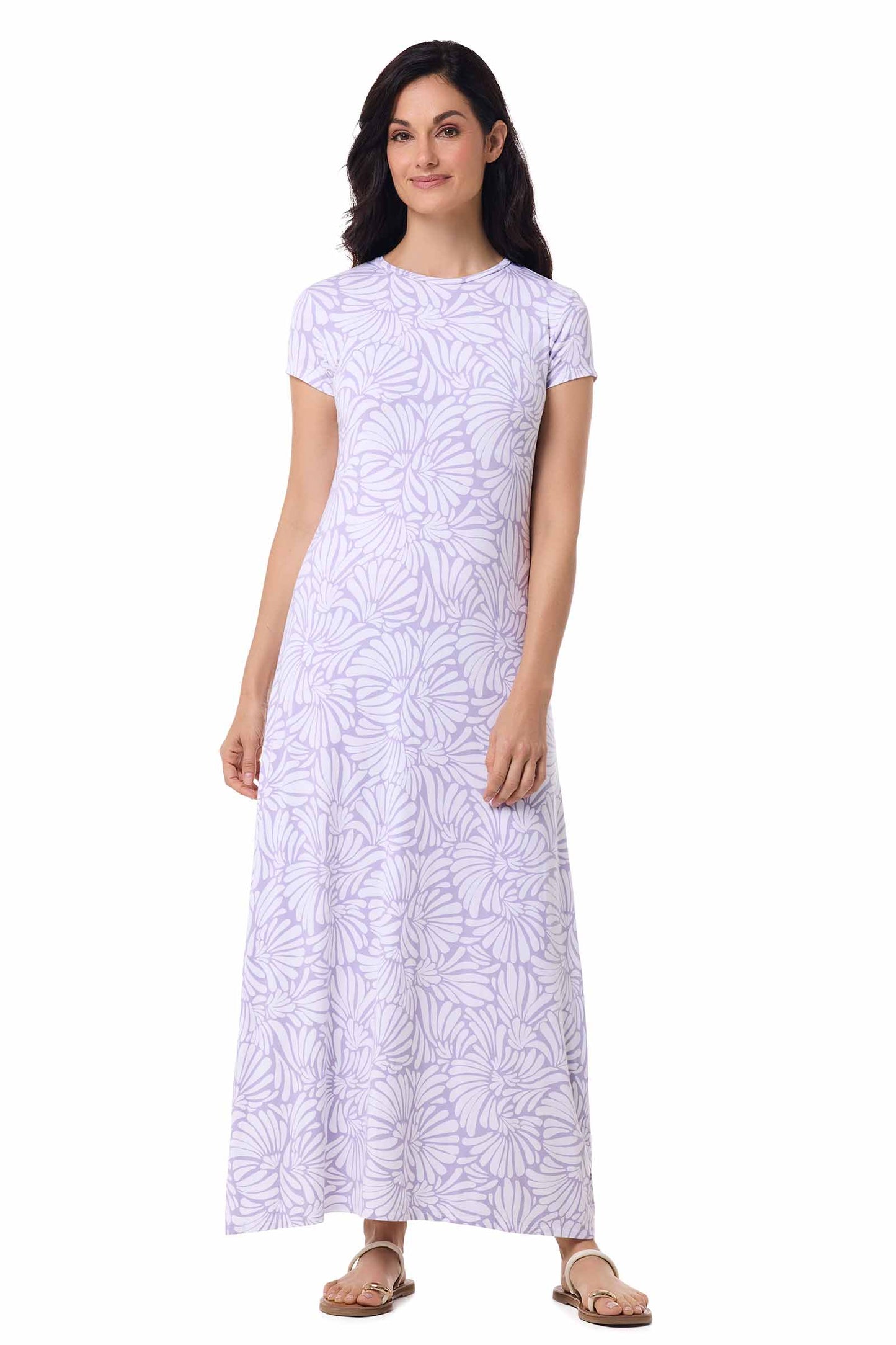 Women's Dounelle Maxi Dress | Lavendula Sea Fan