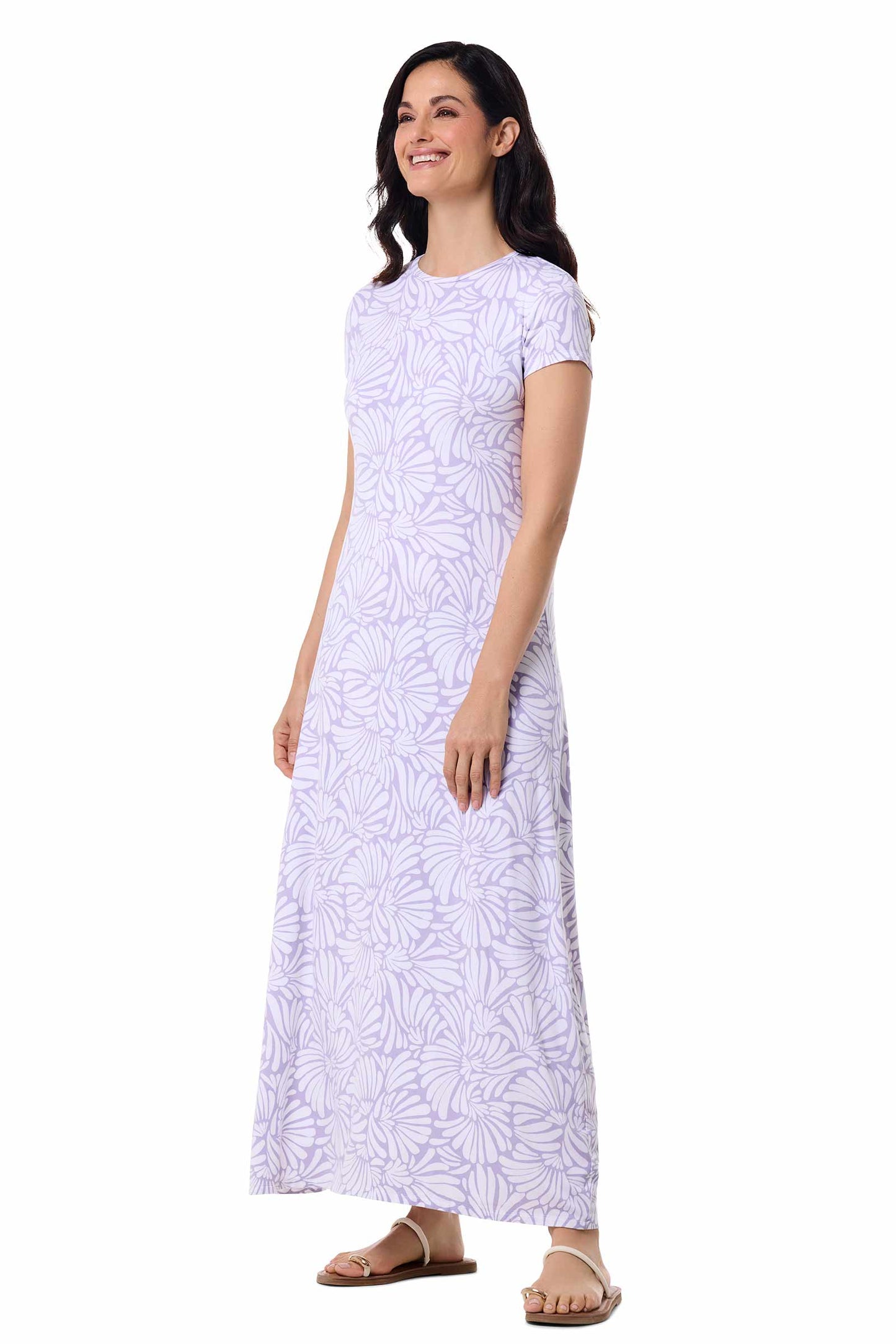 Women's Dounelle Maxi Dress | Lavendula Sea Fan