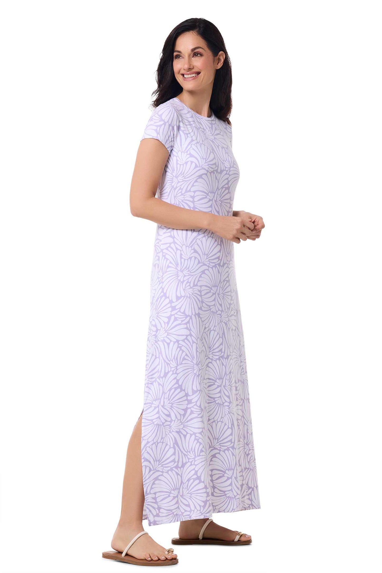 Women's Dounelle Maxi Dress | Lavendula Sea Fan