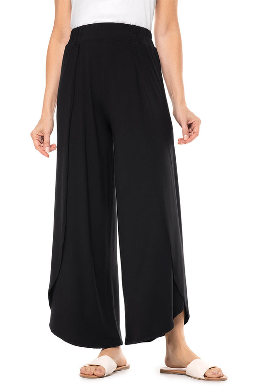 Women's Lynsu Wide Leg Pants | Black | Core