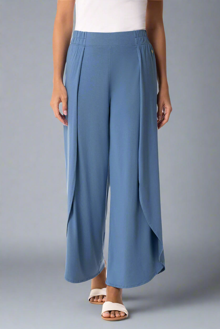 Women's Lynsu Wide Leg Pants | Blue Dusk