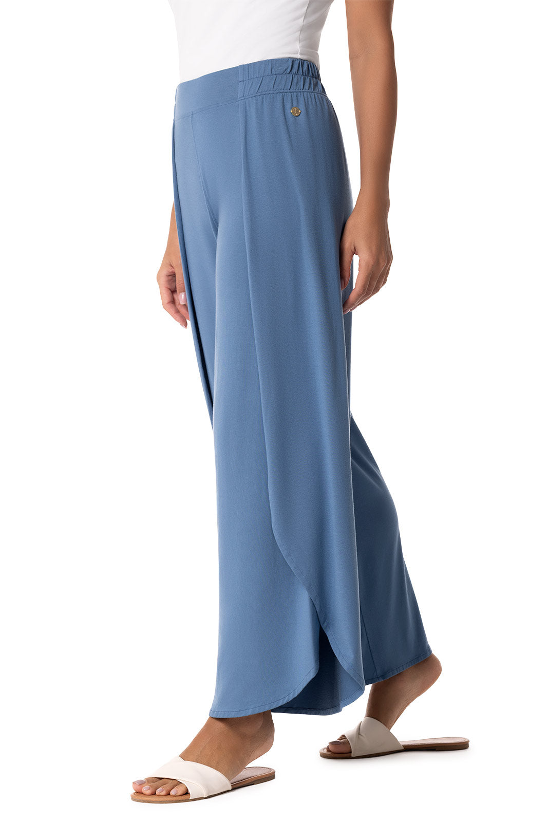 Women's Lynsu Wide Leg Pants | Blue Dusk