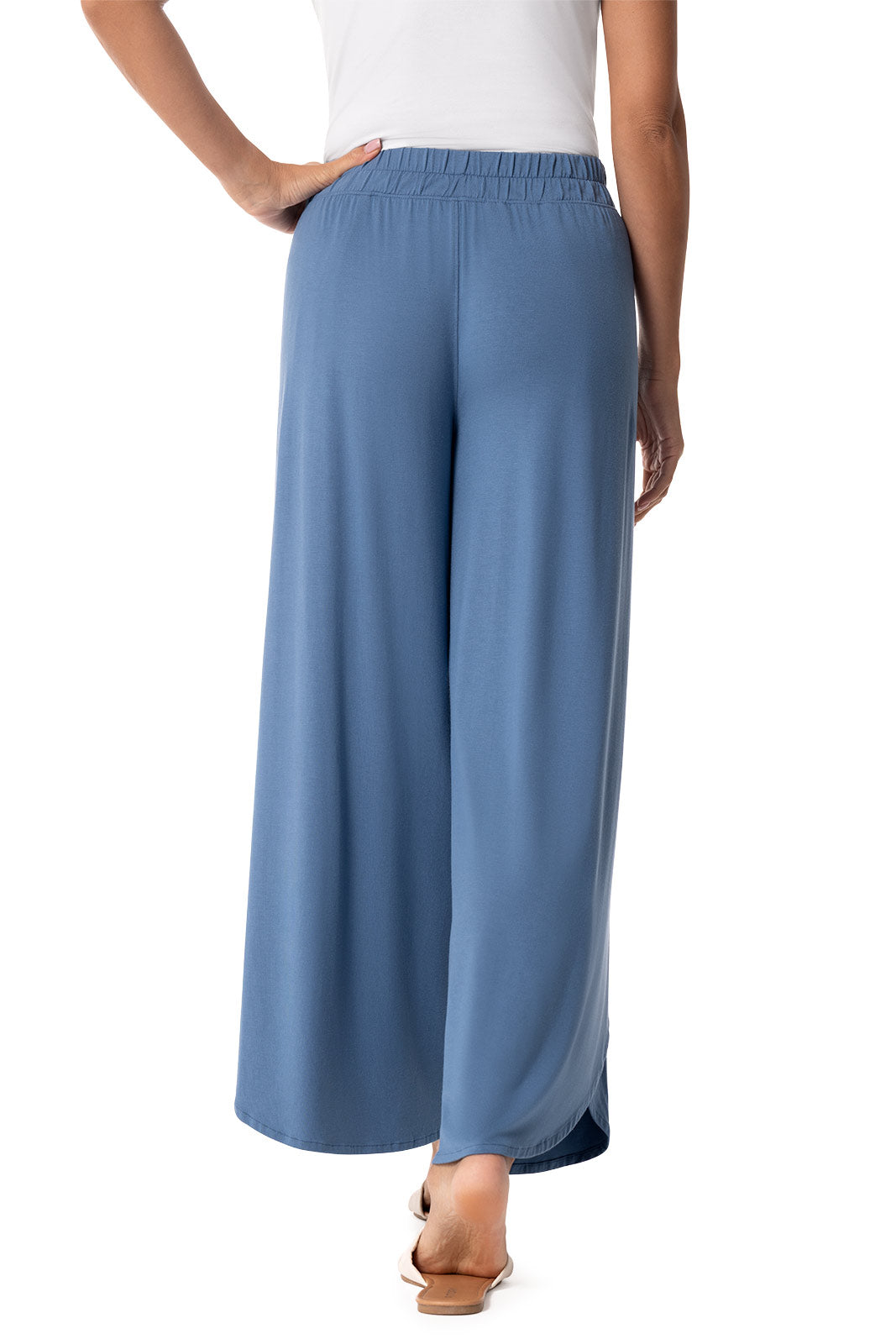 Women's Lynsu Wide Leg Pants | Blue Dusk