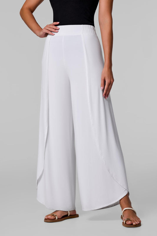 Women's Lynsu Wide Leg Pants | White
