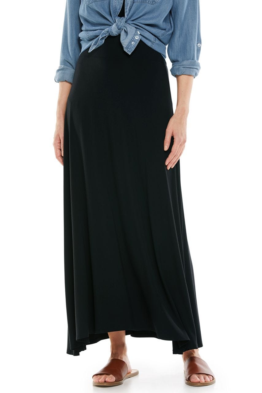 Women's Fabyan Maxi Skirt | Black | Core