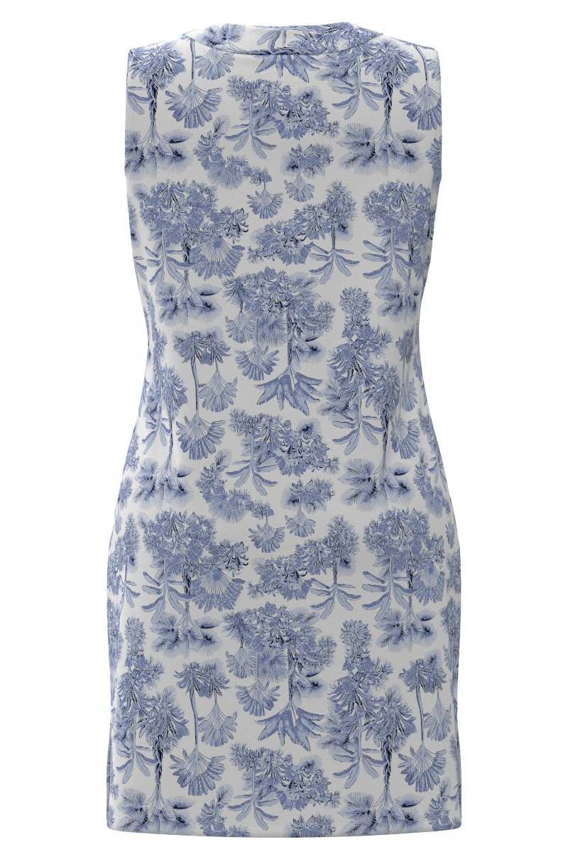Women's Oceanside Tank Dress | Periwinkle Isla Bonita