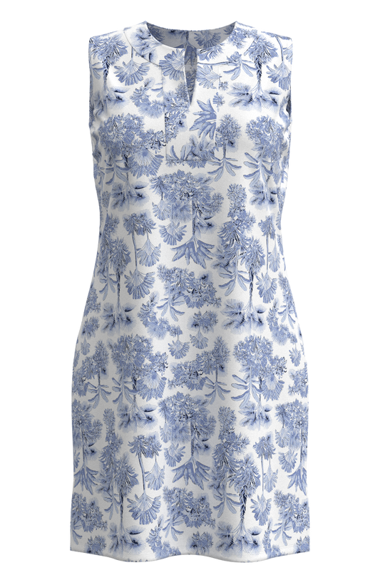 Women's Oceanside Tank Dress | Periwinkle Isla Bonita