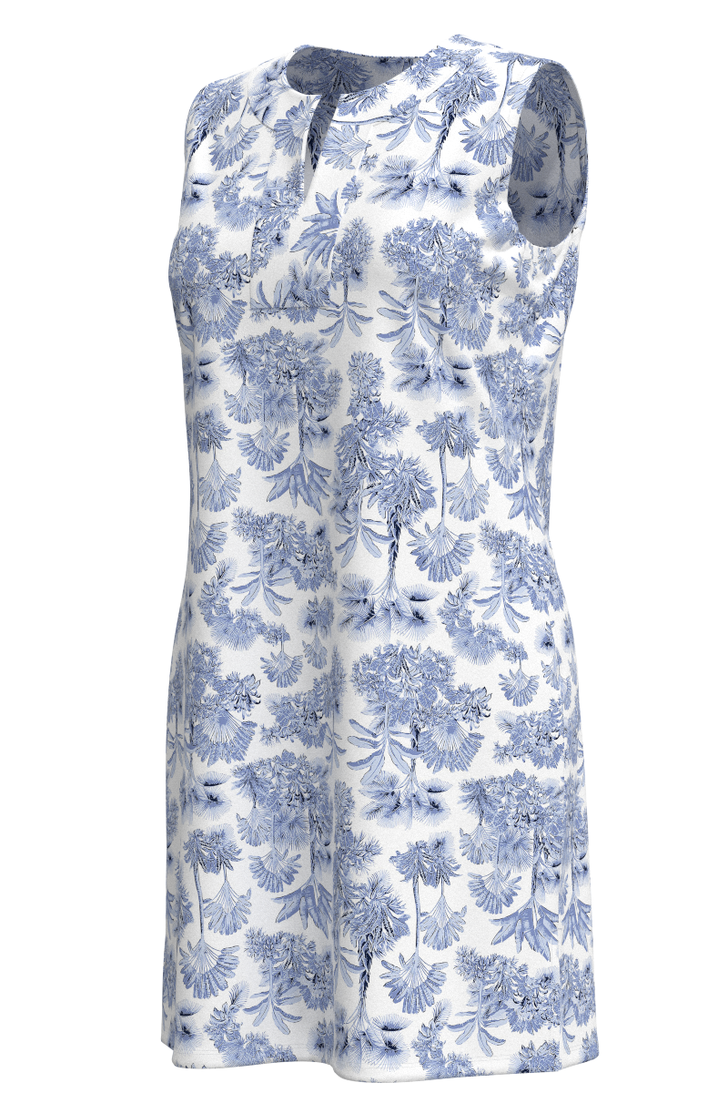 Women's Oceanside Tank Dress | Periwinkle Isla Bonita