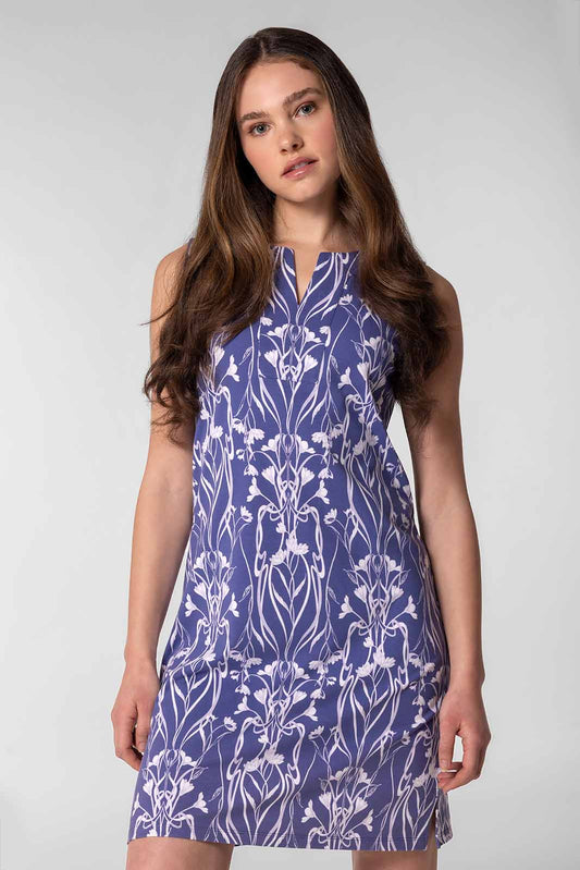 Women's Oceanside Tank Dress | Future Dusk Iris Dusk