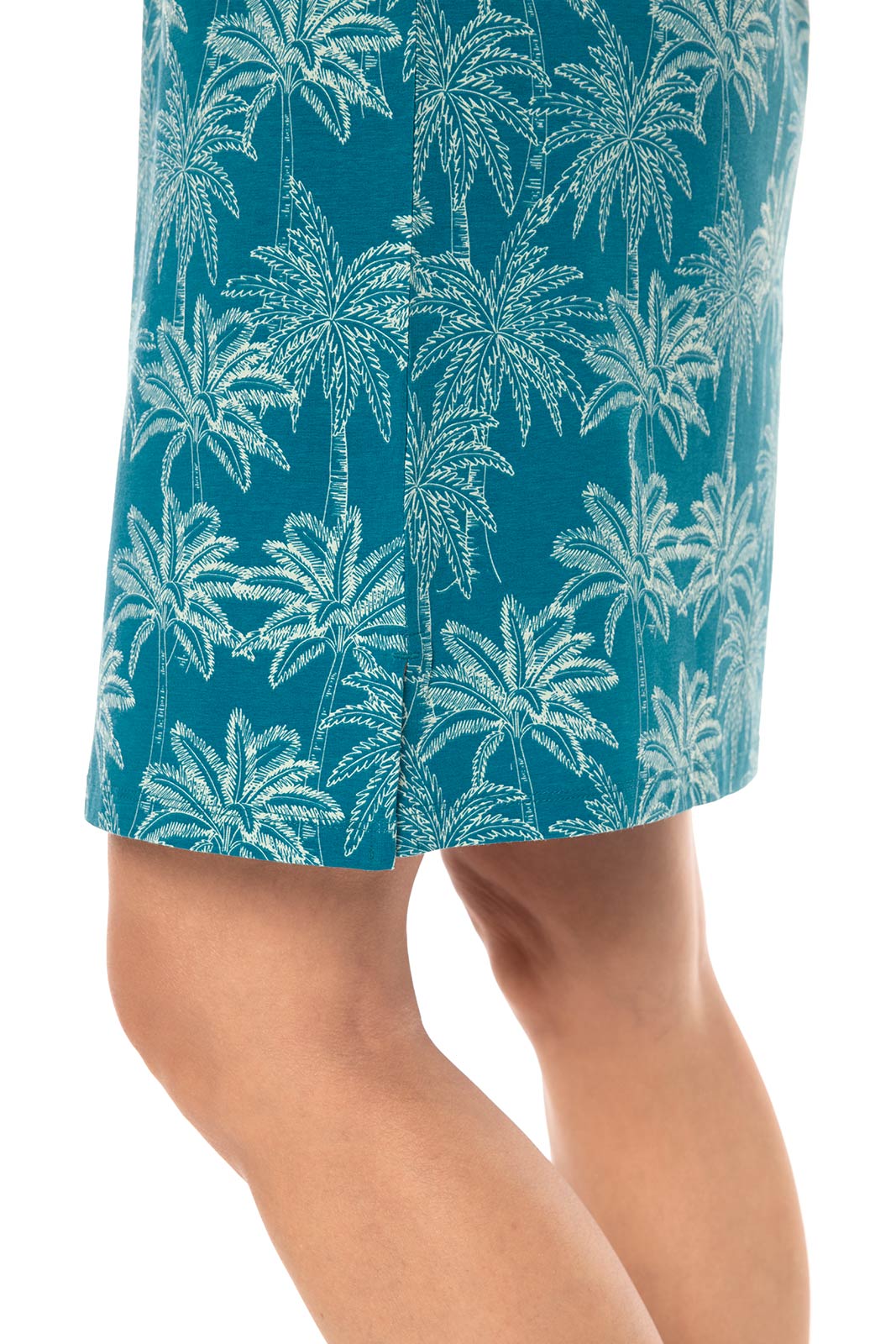 Color_Tahitian Teal Swaying Palms