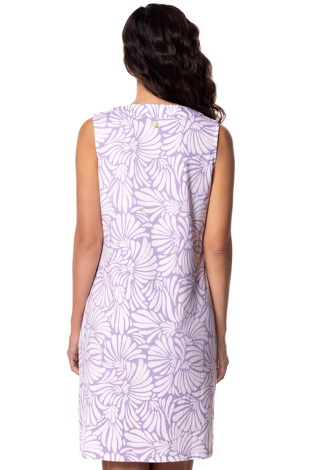Women's Oceanside Tank Dress | Lavendula Sea Fan