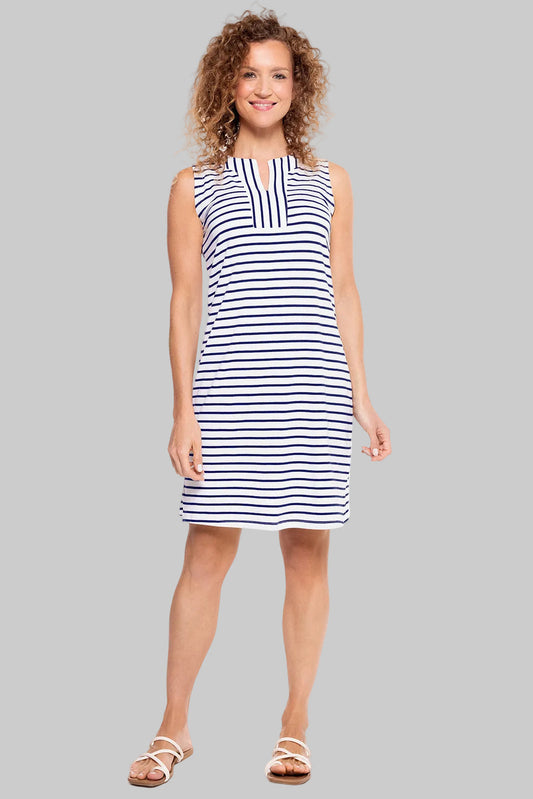 Color_White/Navy Stripe