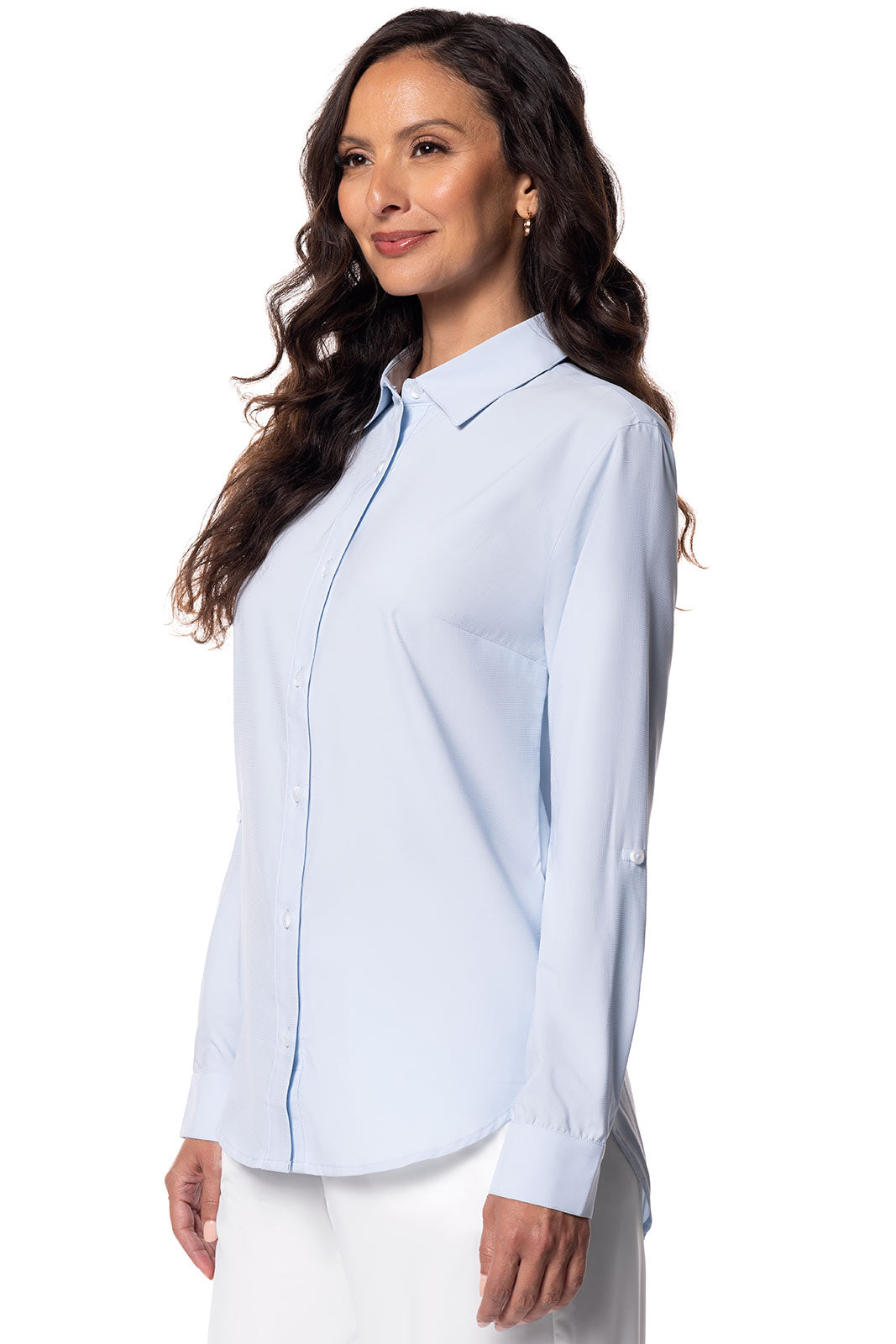 Women's Hepburn Shirt | Light Blue