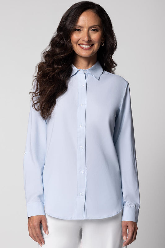 Women's Hepburn Shirt | Light Blue