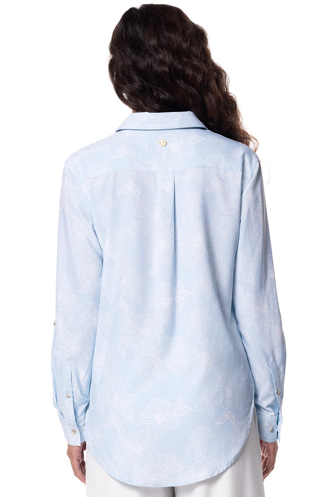 Women's Hepburn Shirt | Skyride Perfect Peony