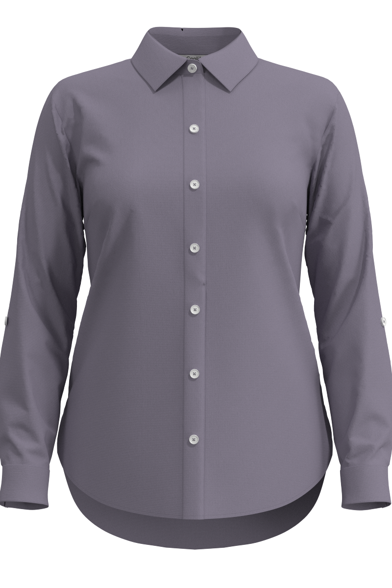 Women's Hepburn Shirt | Lavender Grey