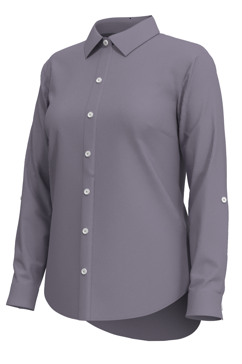 Women's Hepburn Shirt | Lavender Grey