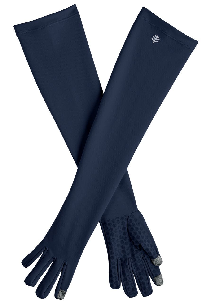 Unisex Culebra UV Long Gloves | Navy