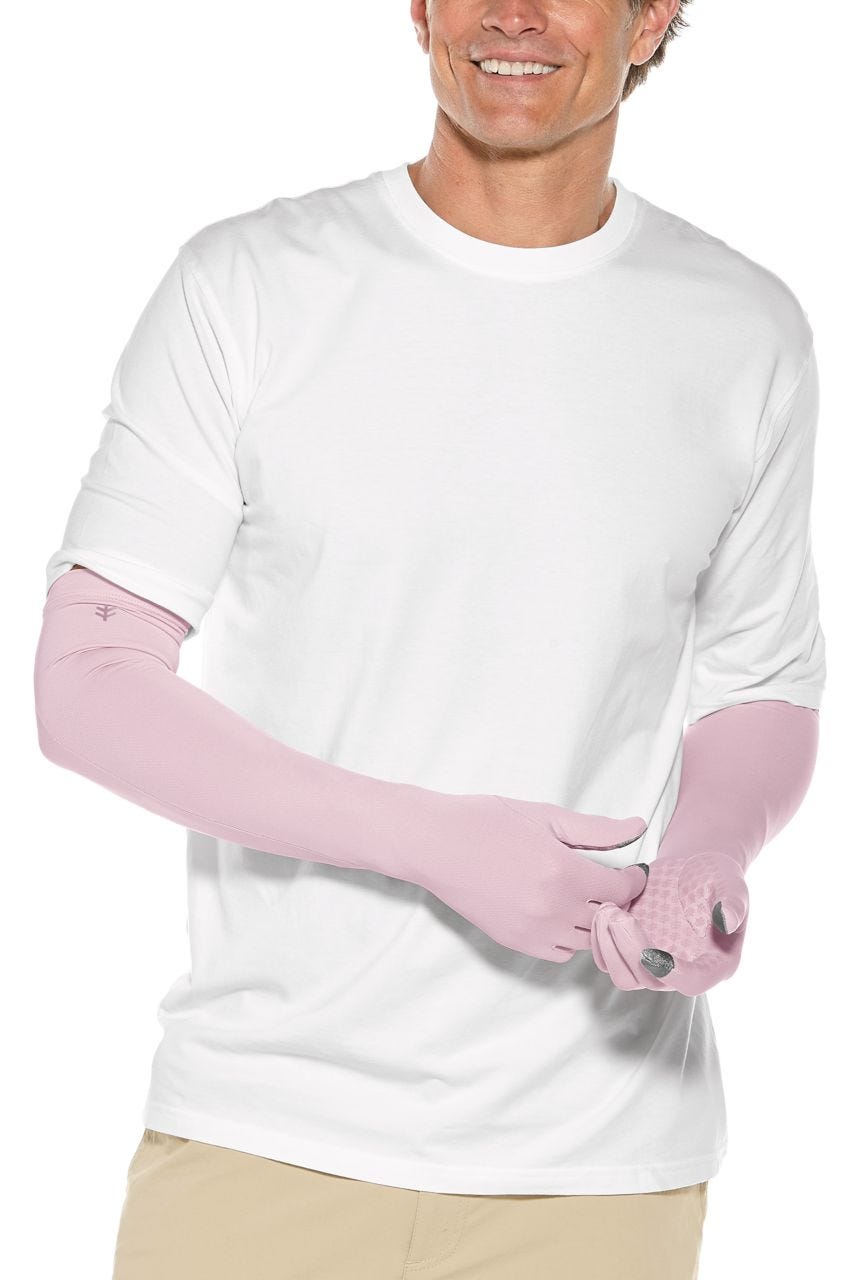 Unisex Culebra UV Long Gloves | Dusty Mauve