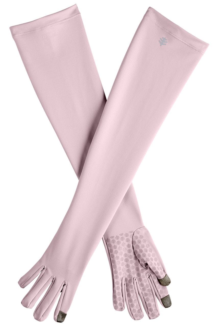 Unisex Culebra UV Long Gloves | Dusty Mauve