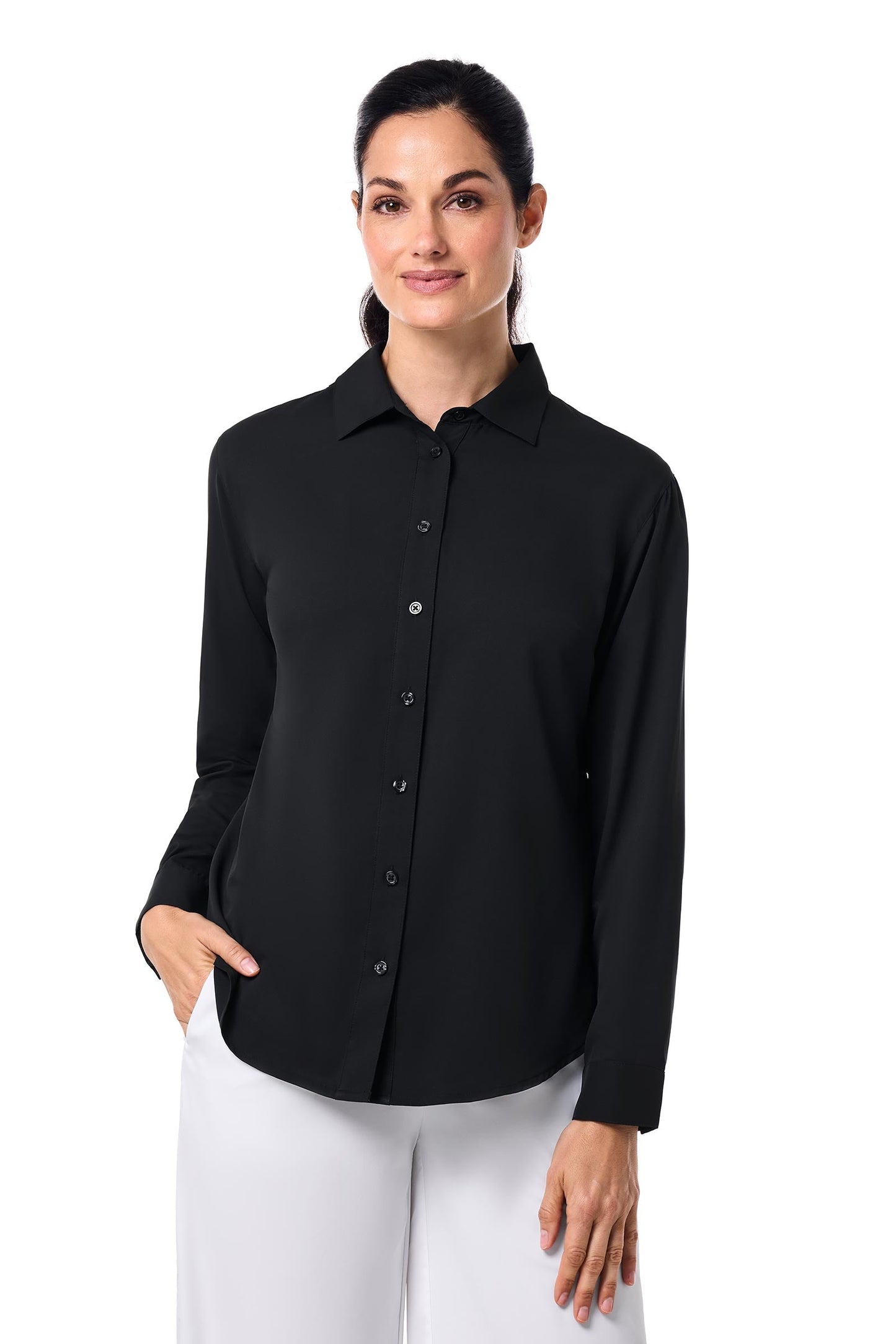 Women's Rhodes Shirt | Black