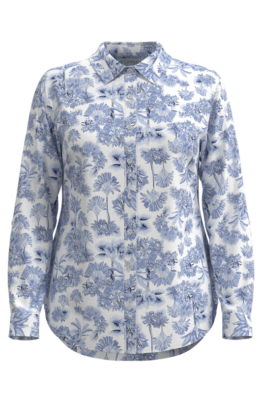 Women's Rhodes Shirt | Periwinkle Isla Bonita