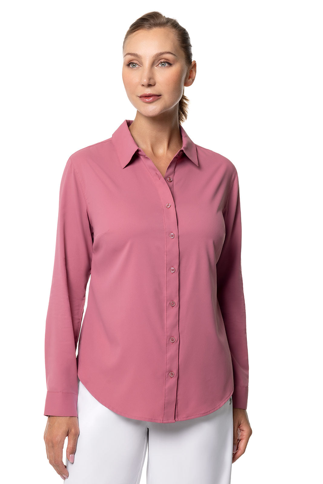 Women's Rhodes Shirt | Terracotta Rose