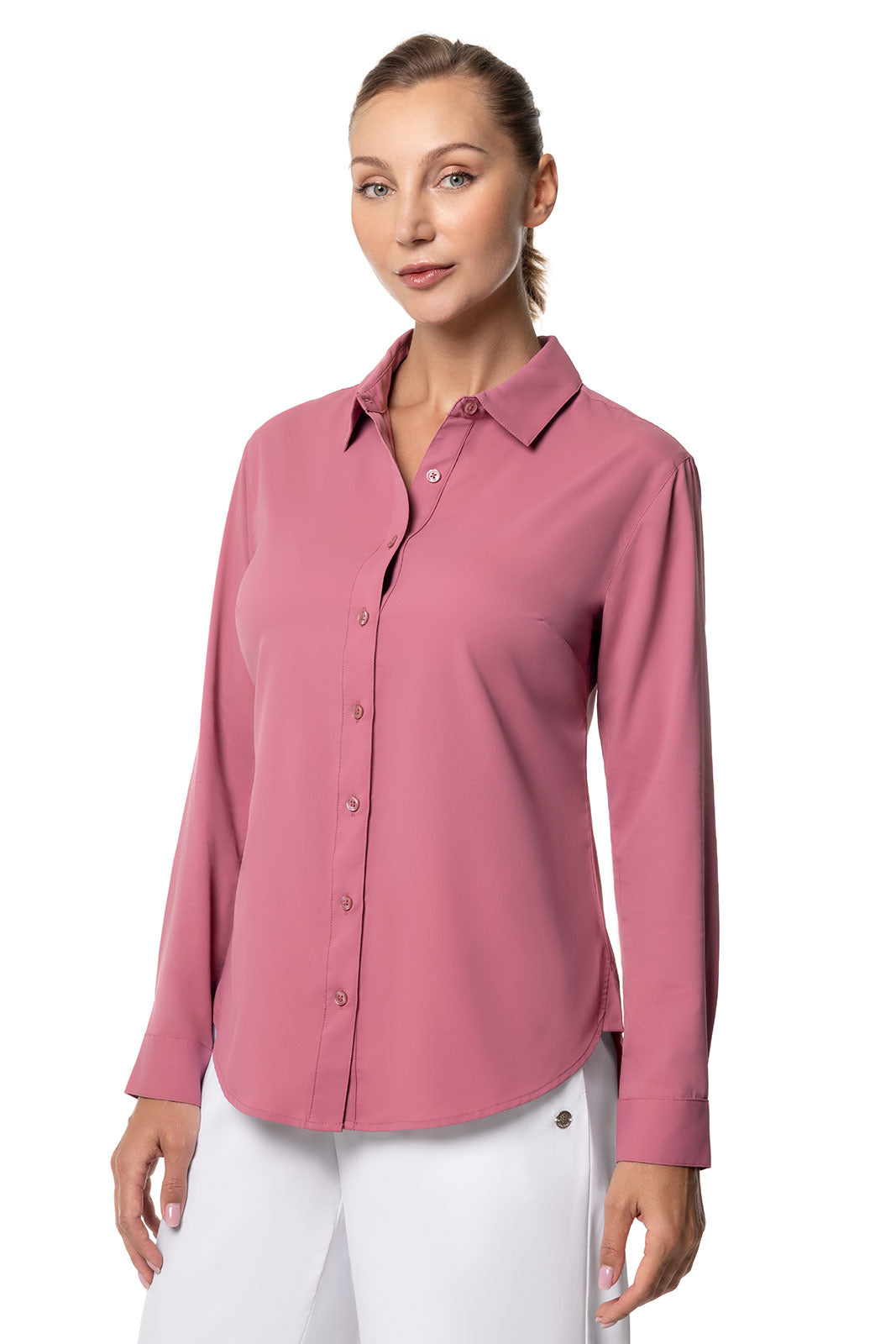 Women's Rhodes Shirt | Terracotta Rose
