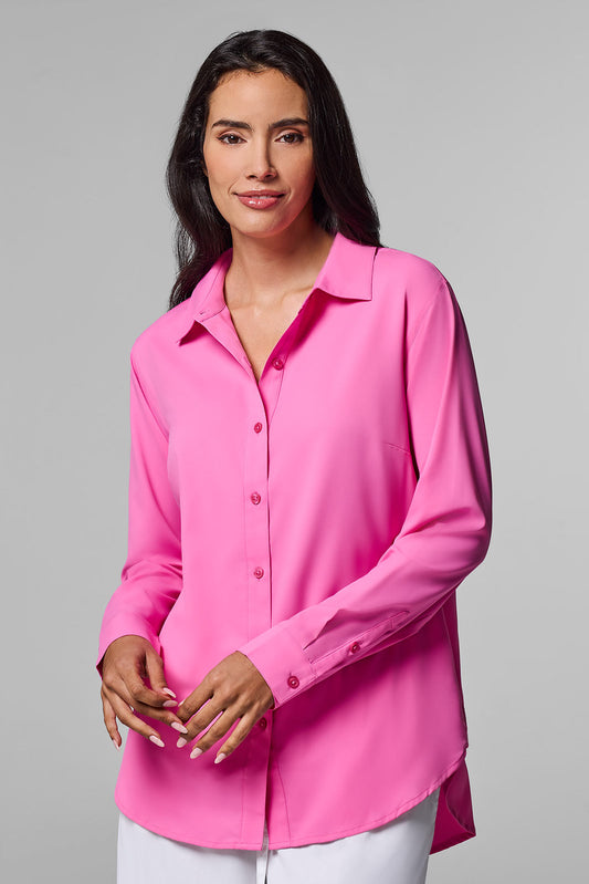 Women's Rhodes Shirt | Tulip Pink