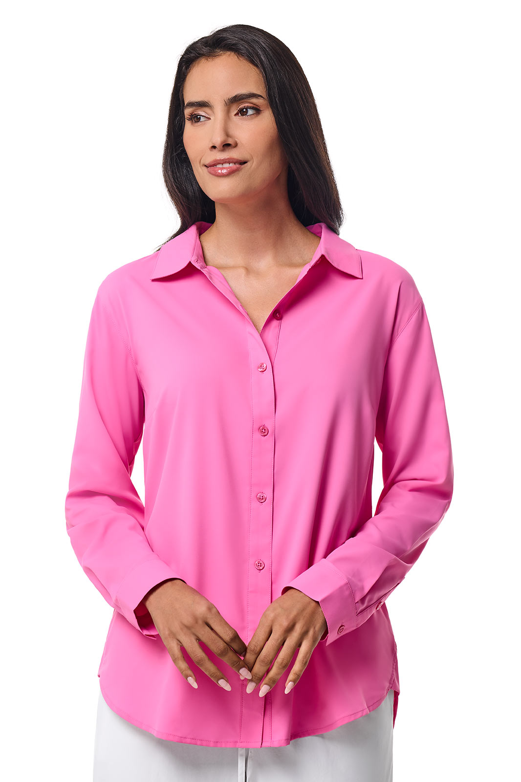 Women's Rhodes Shirt | Tulip Pink