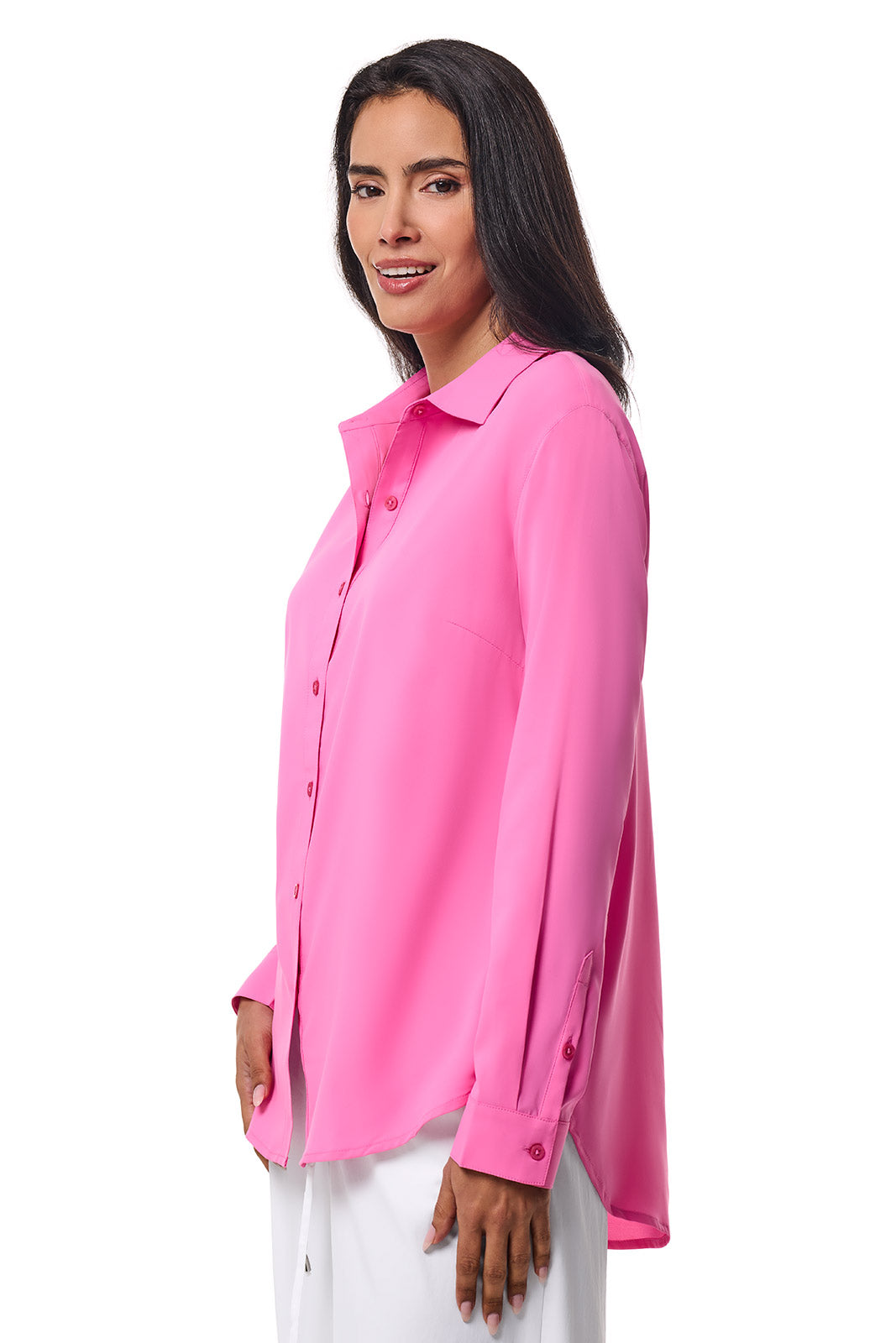 Women's Rhodes Shirt | Tulip Pink