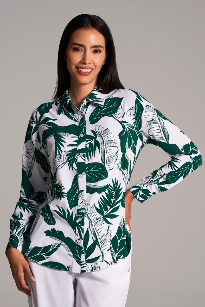 Women's Rhodes Shirt | Eden Palm Paradise